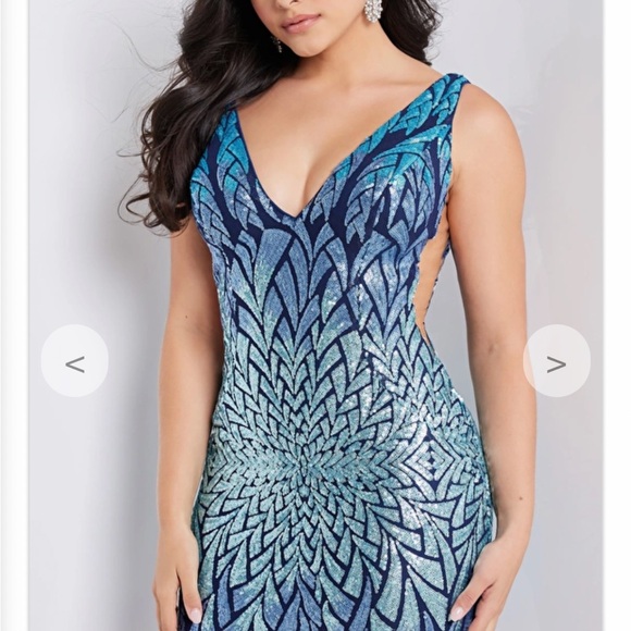 Jovani Homecoming dress. Size 4. - Picture 6 of 6